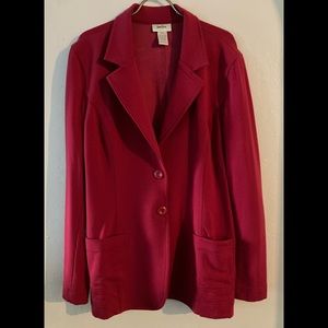 Neiman Marcus Red Blazer
